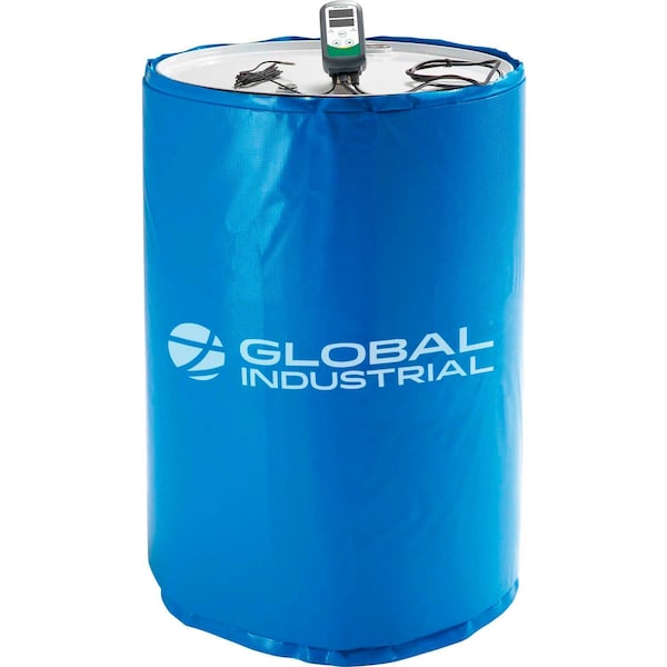 Insulated Drum Heating Blanket For 55 Gallon Drum, Up To 145 DegreeF, 120V